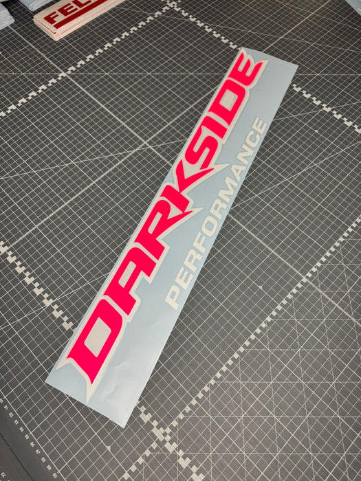 Large Darkside Window Sticker