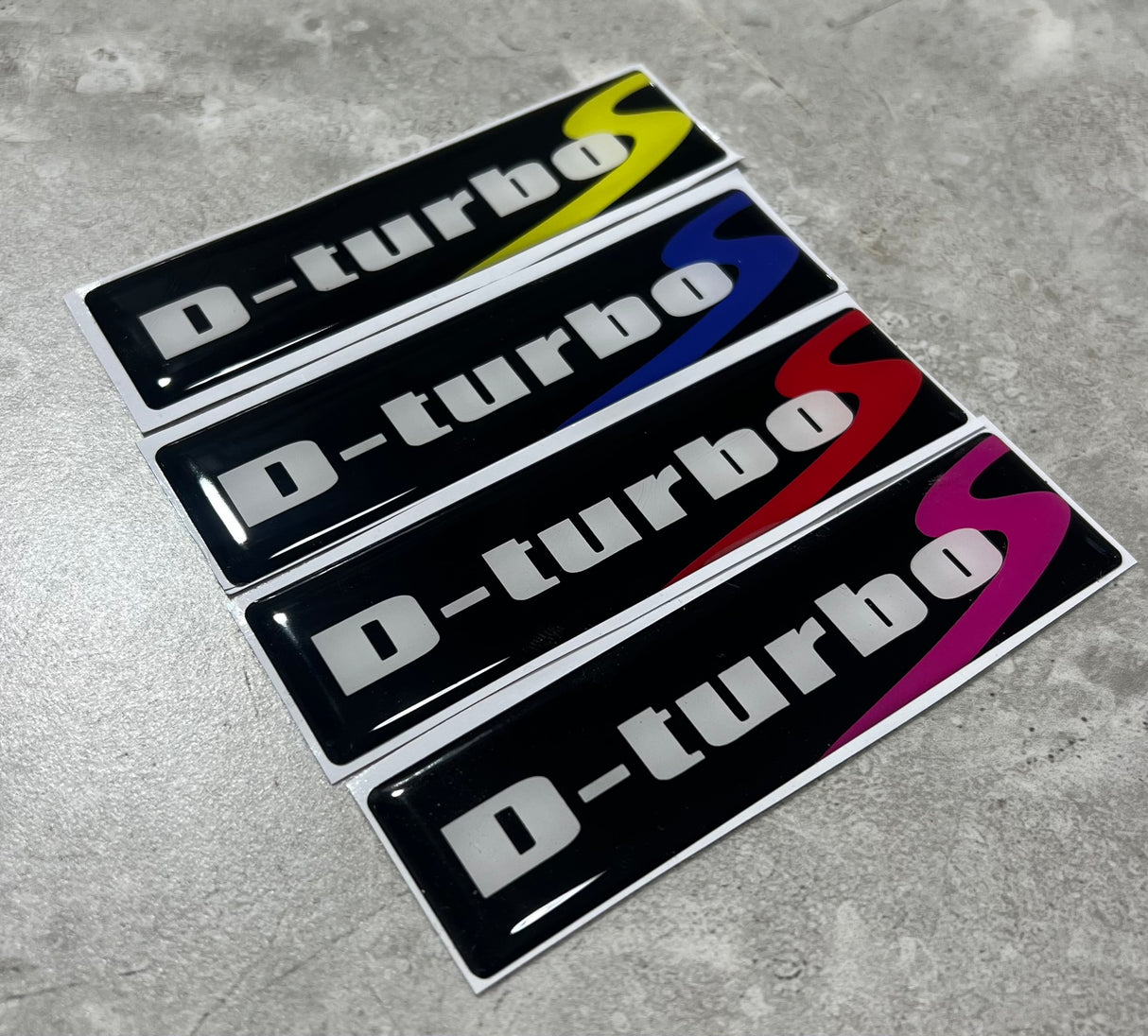 D-Turbo Gel Stickers