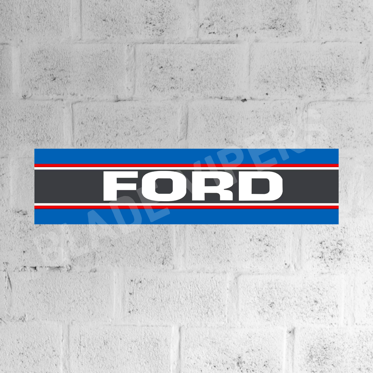 LIMITED EDITION Vintage Ford Banner