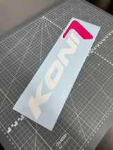 Large Koni Window Sticker