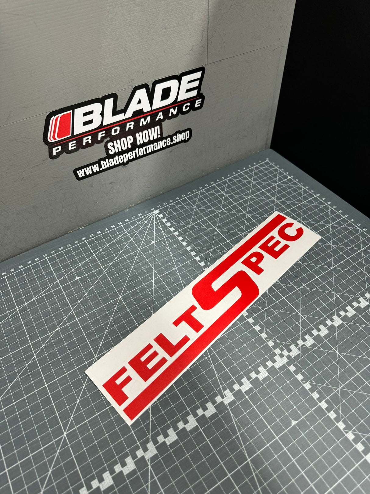 Felt Spec Window Sticker