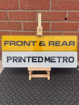 Printed Metro Show Plates(Display Purposes Only)