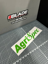 Agri Spec Window Sticker