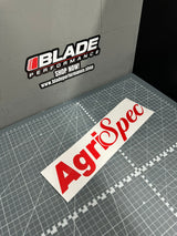 Agri Spec Window Sticker